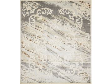 BOYCEAU MARBLE CAJUN - Rectangular handmade silk rug by Edition Bougainville - view 2